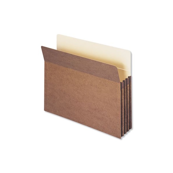 Smead Smead, REDROPE DROP FRONT FILE POCKETS, 3.5in EXPANSION, LETTER SIZE, REDROPE, 50PK 73805 - main
